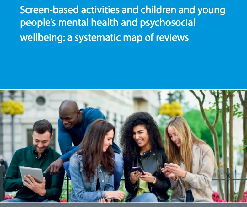 Screen Time and Children’s Well being